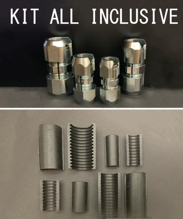 Kit All Inclusive per la Riparazione di Tubi - Strumenti Professionali per Riparazioni Affidabili