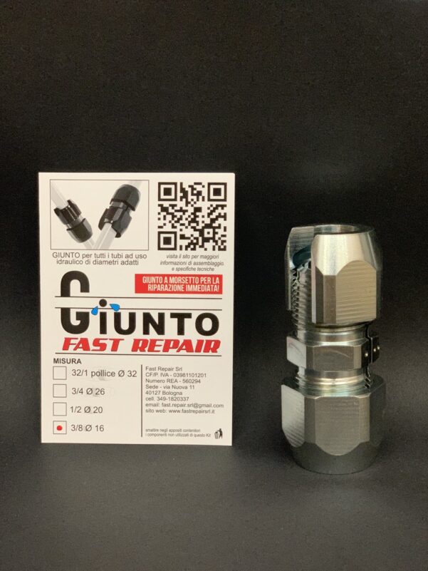 Giunto a Morsetto Fast Repair - Strumento Essenziale per Riparazioni di Tubi nei Sistemi Idrici
