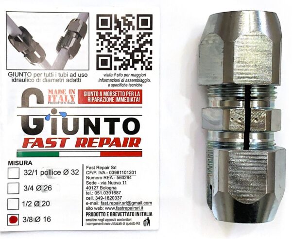 Giunto a morsetto Fast Repair Diametro Ø3/8-16 - immagine 4
