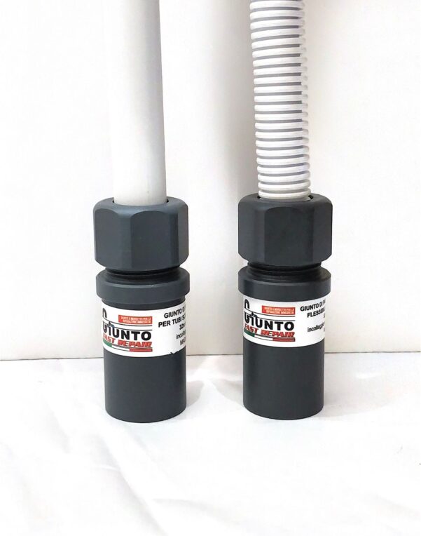 GIUNTO DI PASSAGGIO PVC PER TUBO SCARICO CONDENSA 32m x 16-18-20f