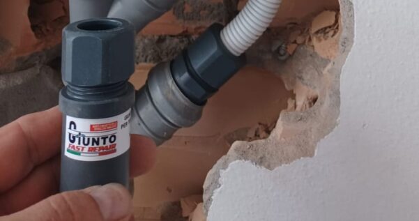 GIUNTO DI PASSAGGIO PVC PER TUBO SCARICO CONDENSA 32m x 16-18-20f - immagine 2